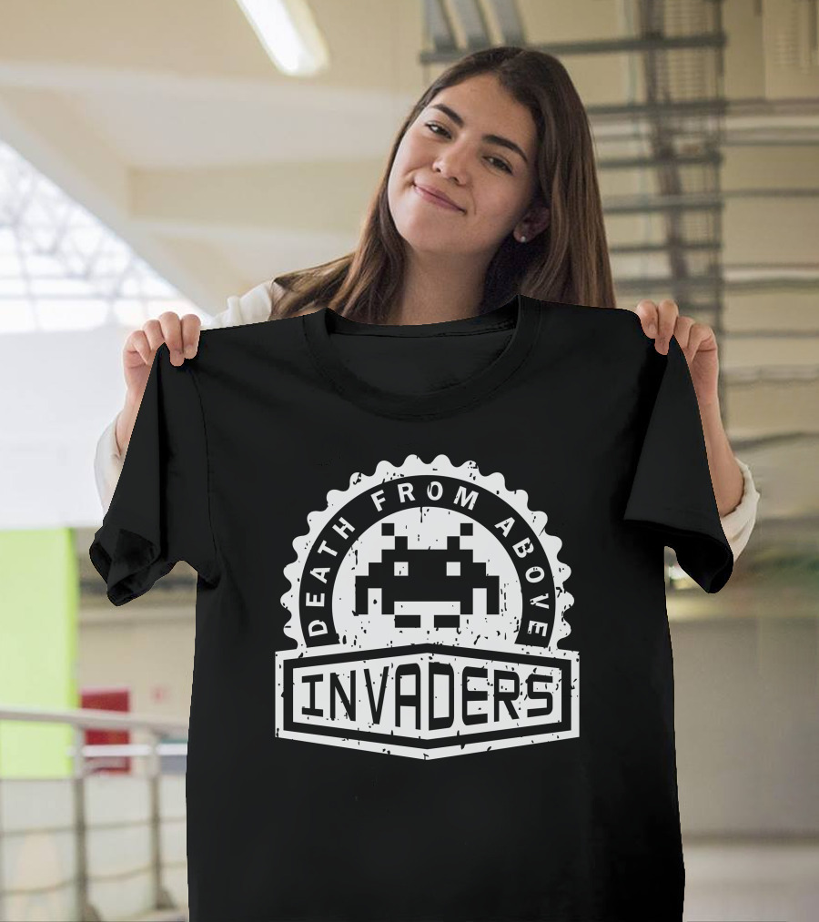 DEATH FROM ABOVE Invaders CREST SERIES T-Shirt