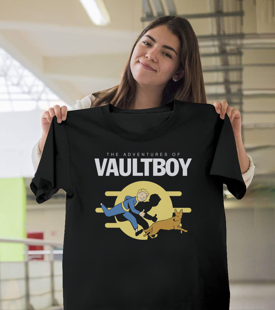 The Adventures Of Vault Boy And His Dog T-Shirt