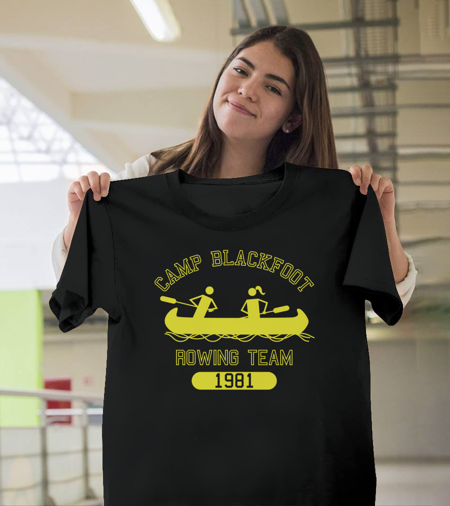 Camp Blackfoot Rowing Team 1981 T-Shirt