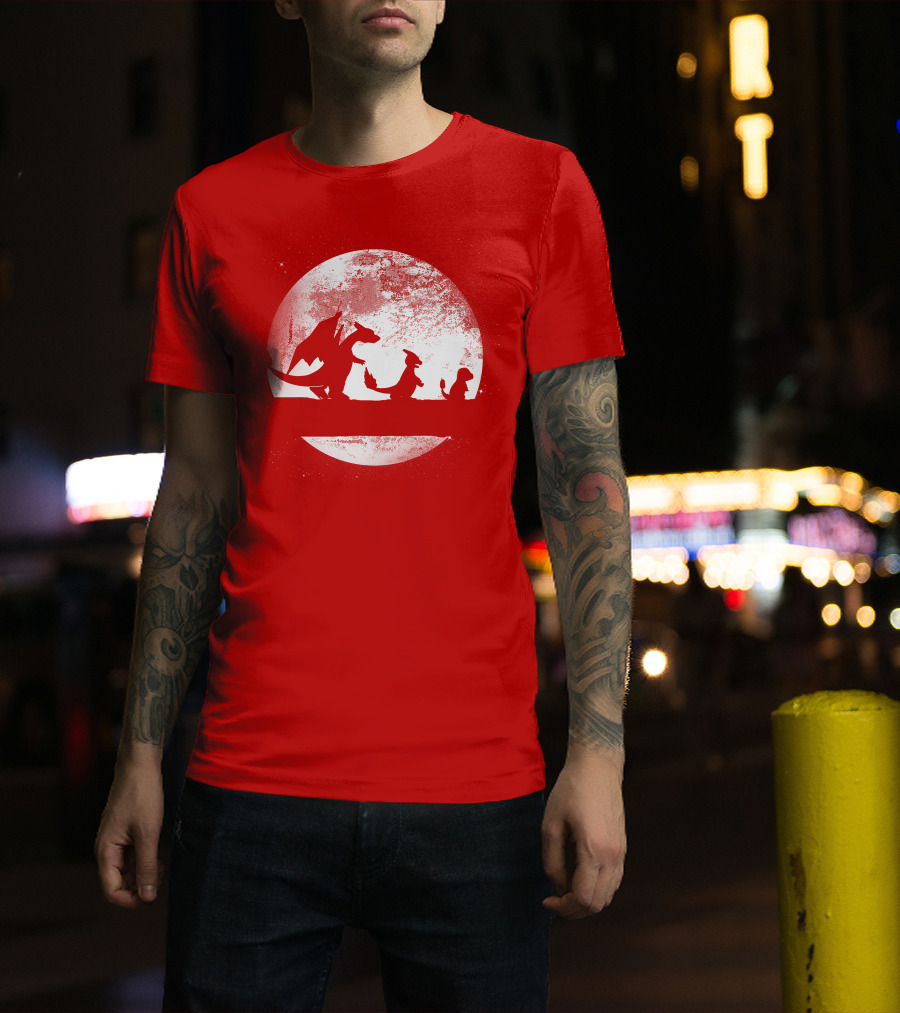 Evolve Pokémon Evolution Moon T-Shirt