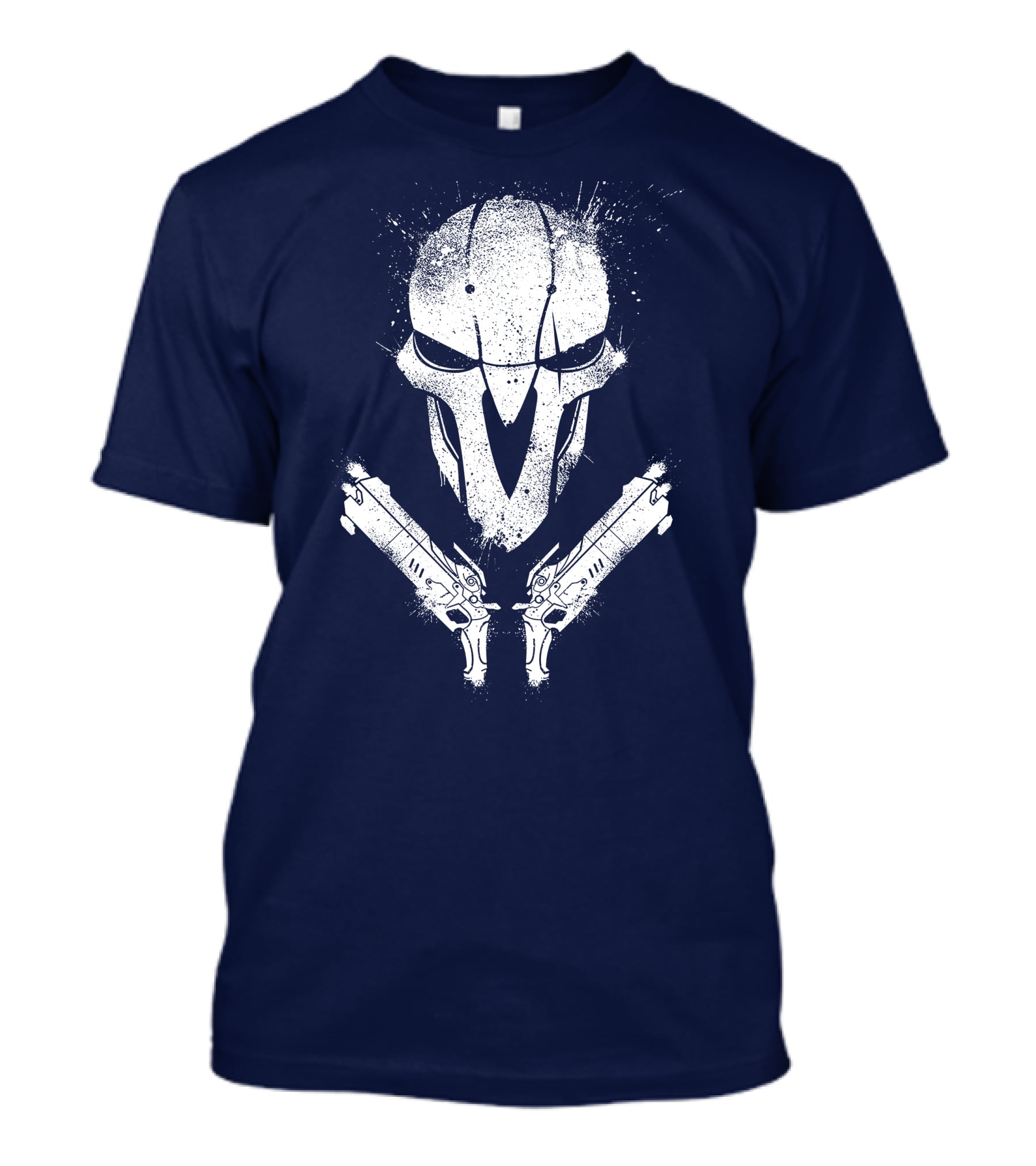 JHIN Reaper Mask With Dual Pistols T-Shirt