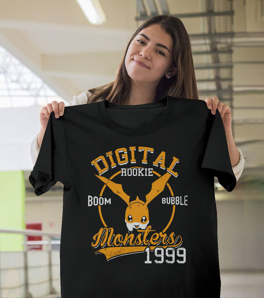 Digital Rookie Monsters Boom Bubble 1999 T-Shirt