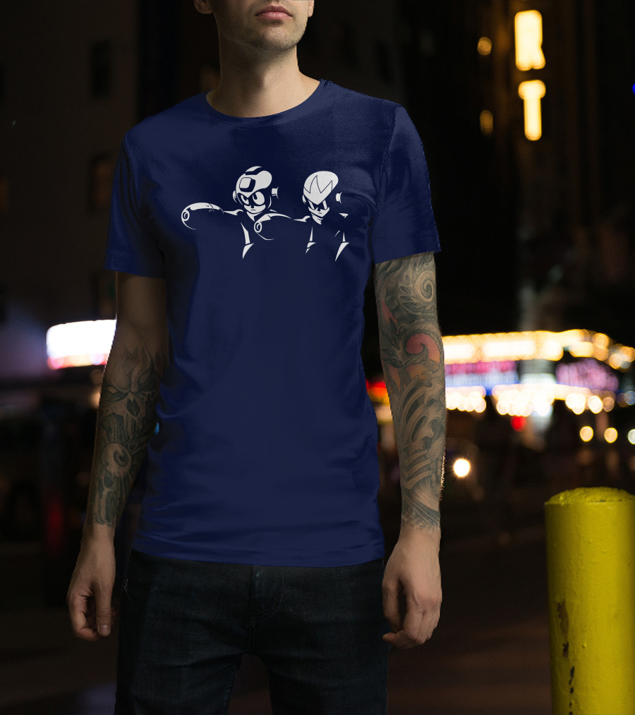 Mega Man Pulp Fiction Crossover T-Shirt