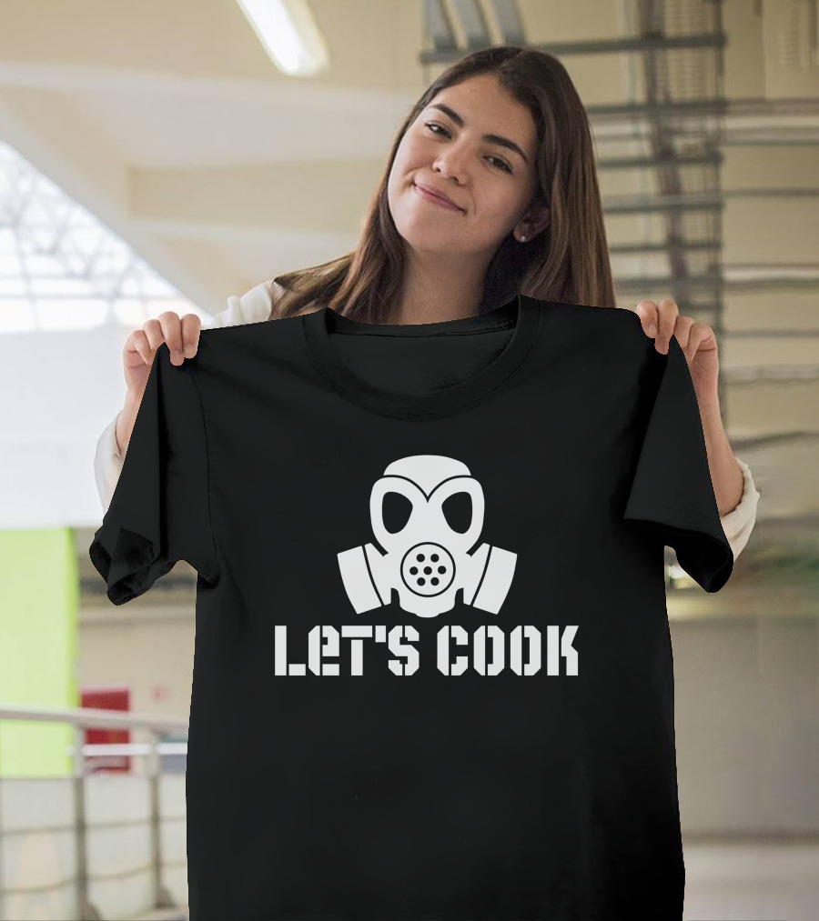 Let's Cook Gas Mask Breaking Bad T-Shirt