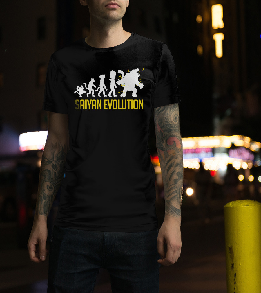Saiyan Evolution Power Transformation Series T-Shirt