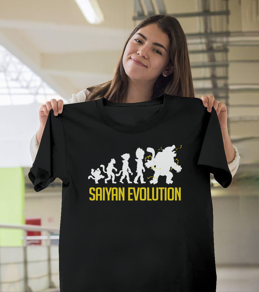 Saiyan Evolution Power Transformation Series T-Shirt