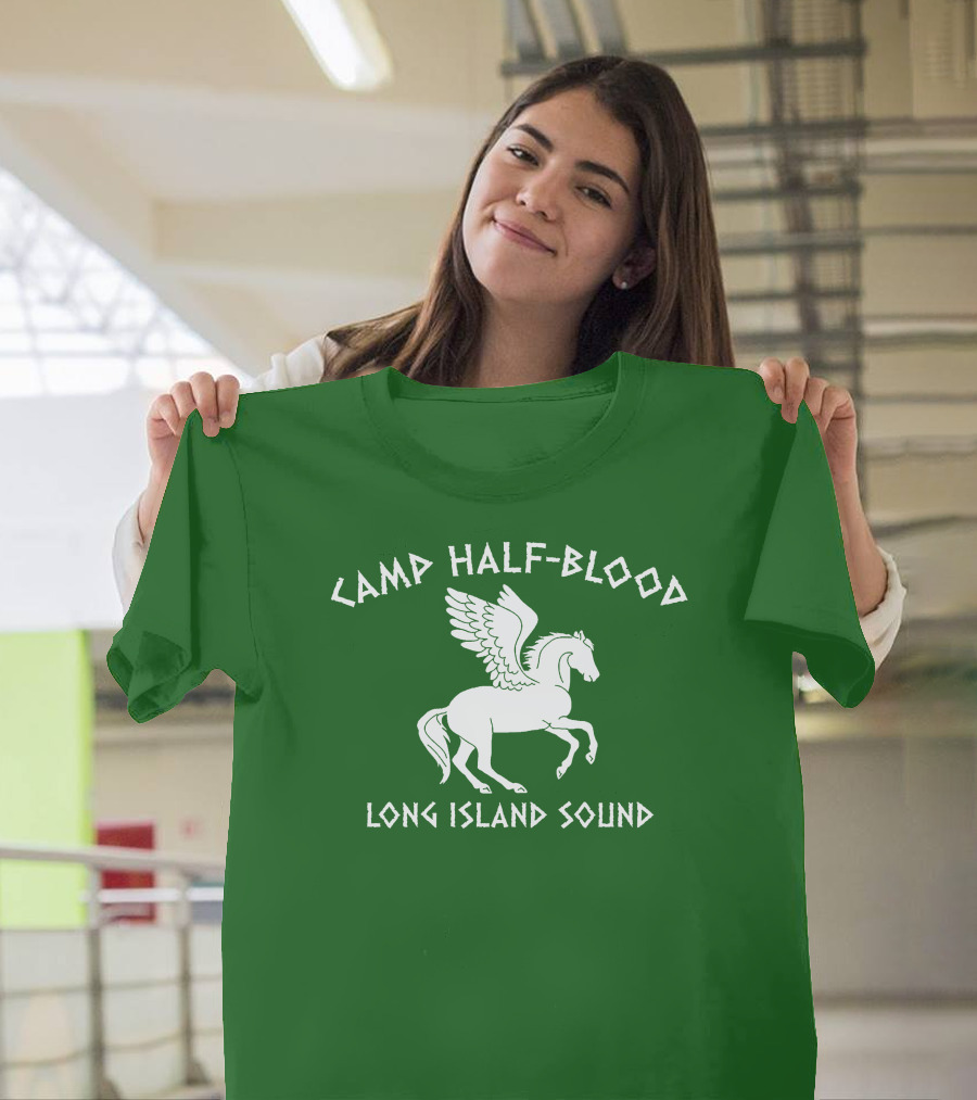 Camp Half Blood Pegasus Long Island Sound T-Shirt