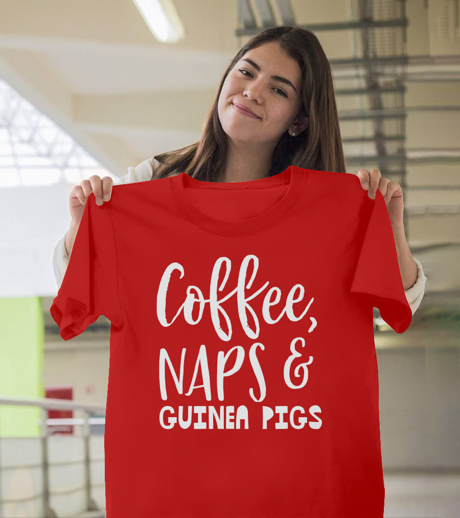 Coffee Naps And Guinea Pigs Relaxation Essentials T-Shirt