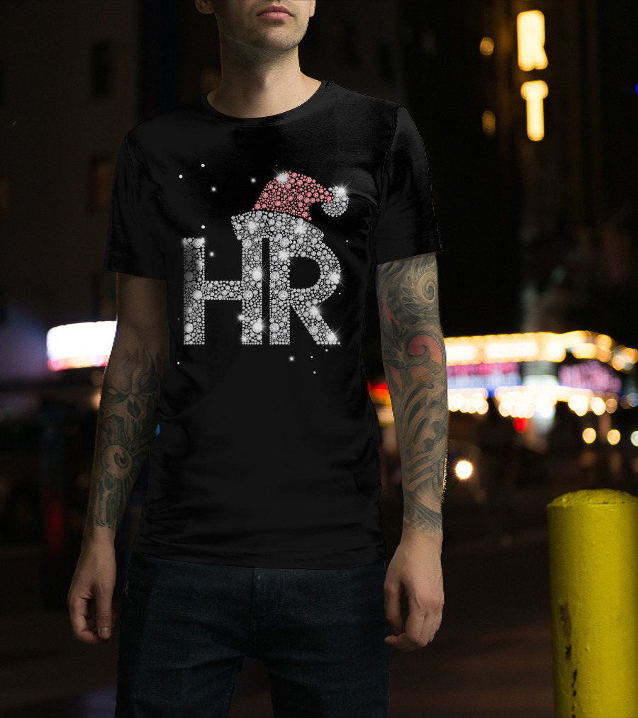 HR Santa Claus Christmas Human Resources T-Shirt