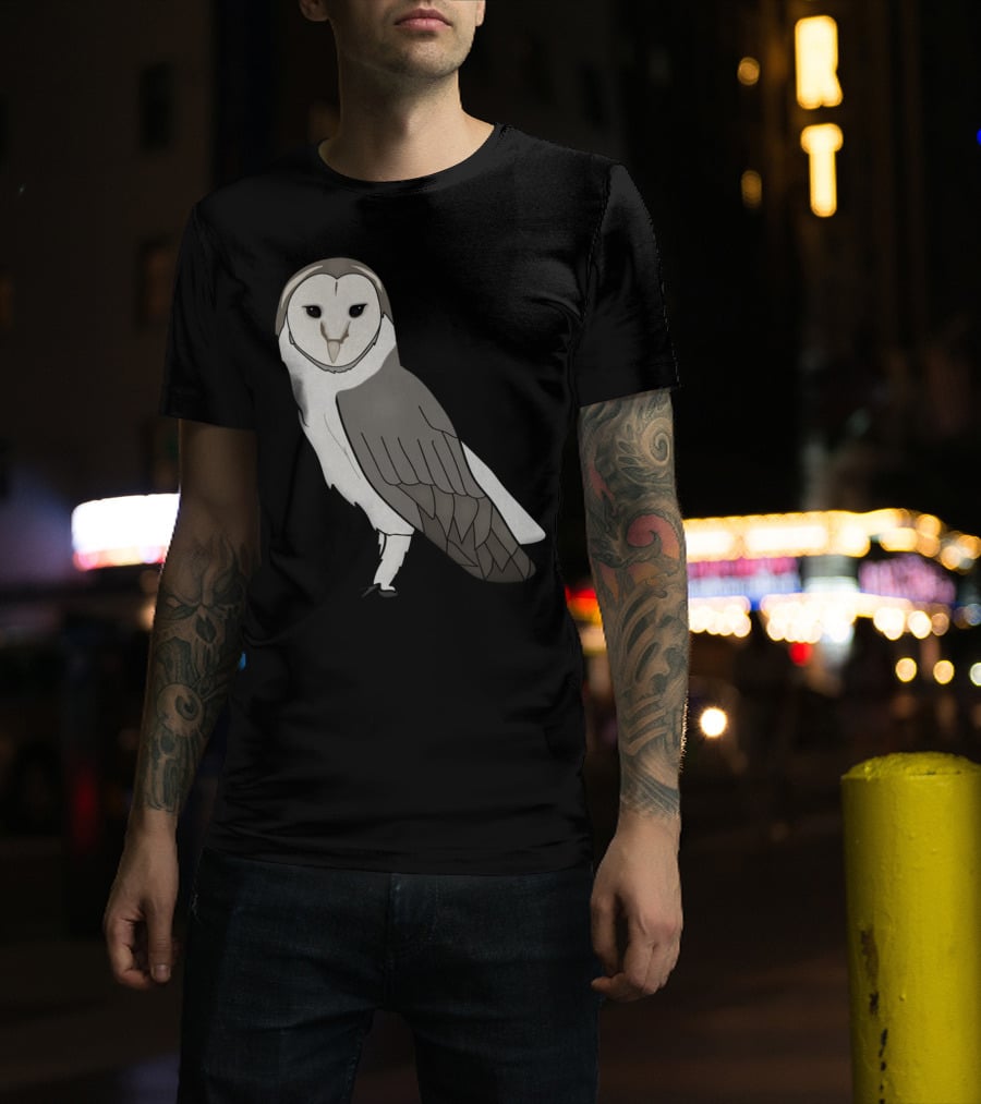 Barn Owl Lover Owls T-Shirt