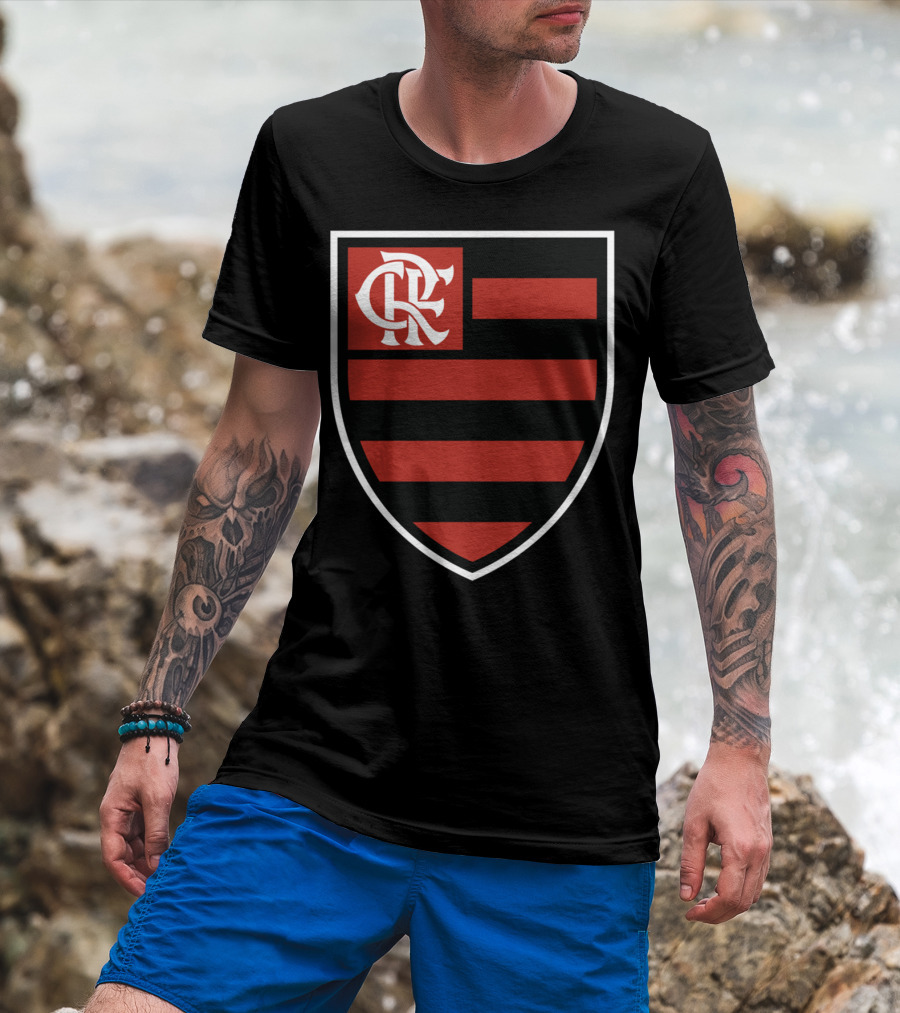 CR Flamengo Football Club Logo Emblem T-Shirt
