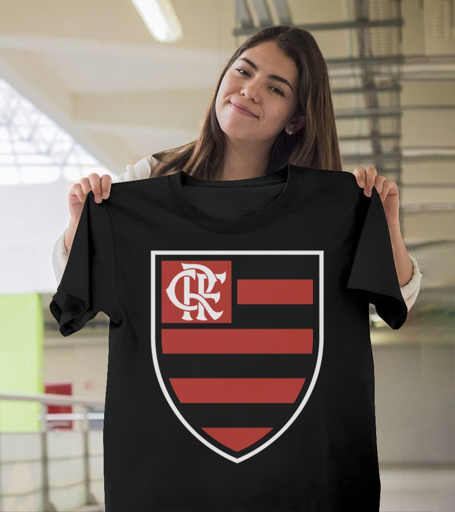CR Flamengo Football Club Logo Emblem T-Shirt