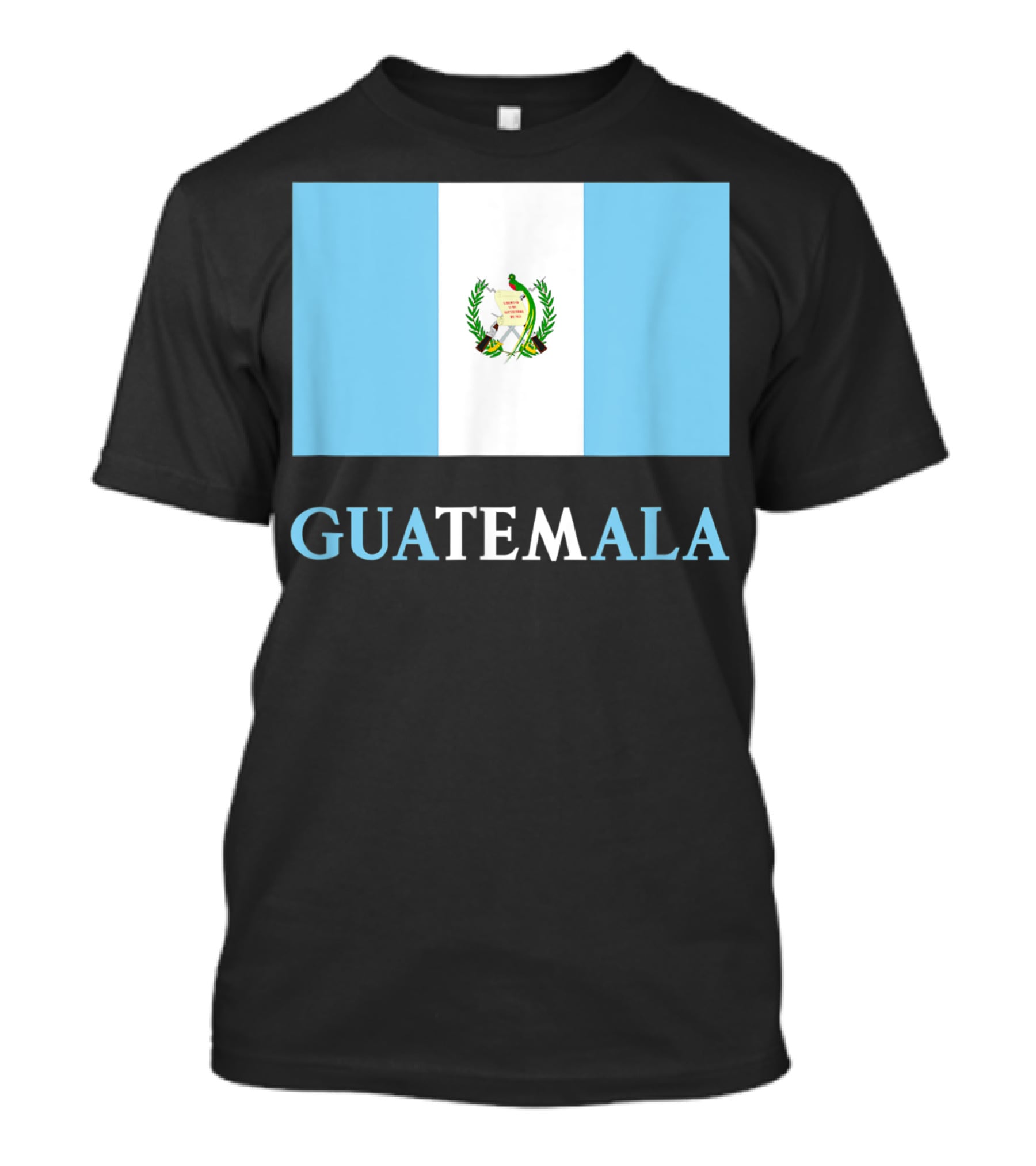 Guatemala Flag Bandera Guatemalteca Guatemala T-Shirt