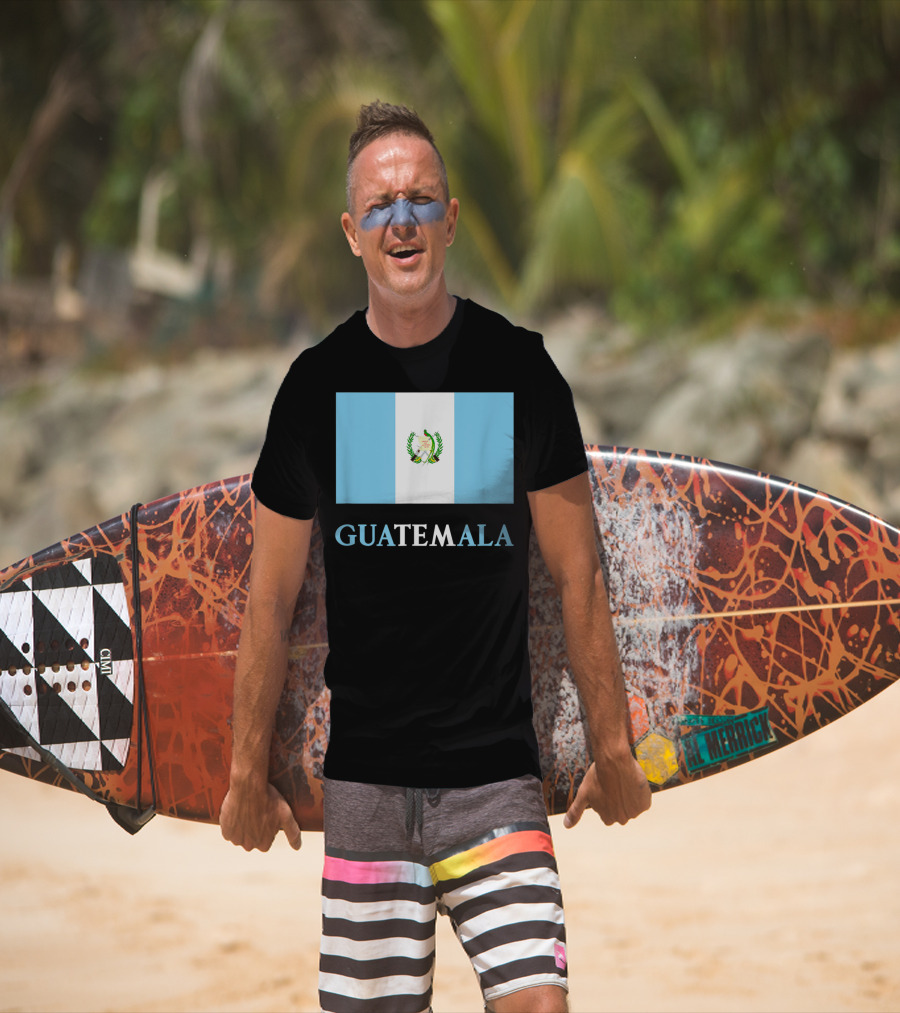 Guatemala Flag Bandera Guatemalteca Guatemala T-Shirt