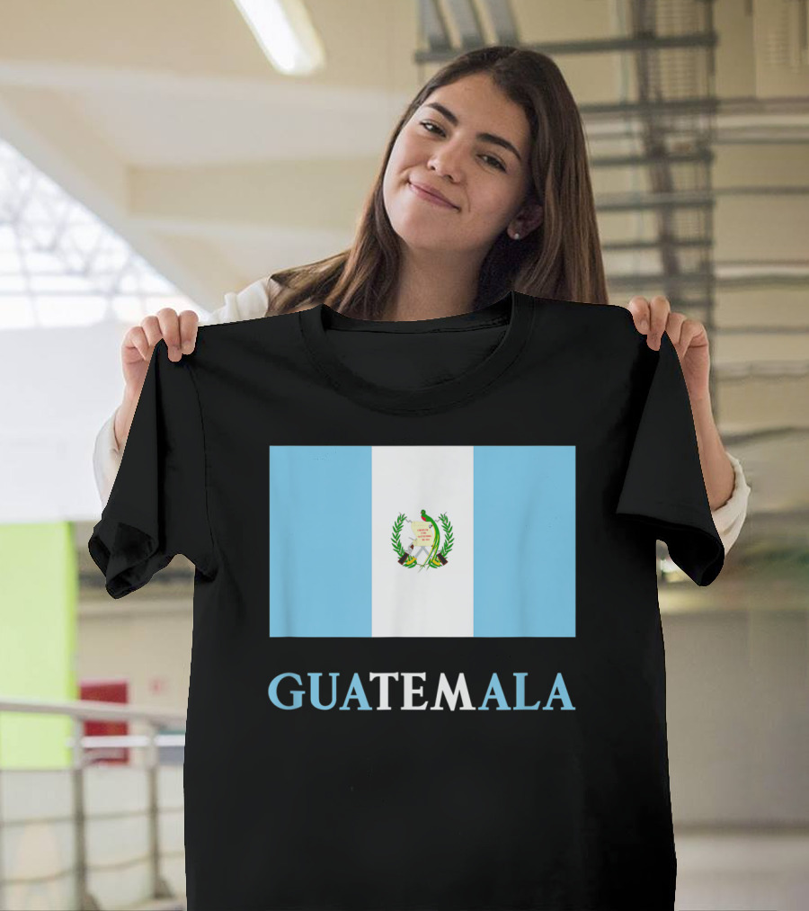 Guatemala Flag Bandera Guatemalteca Guatemala T-Shirt