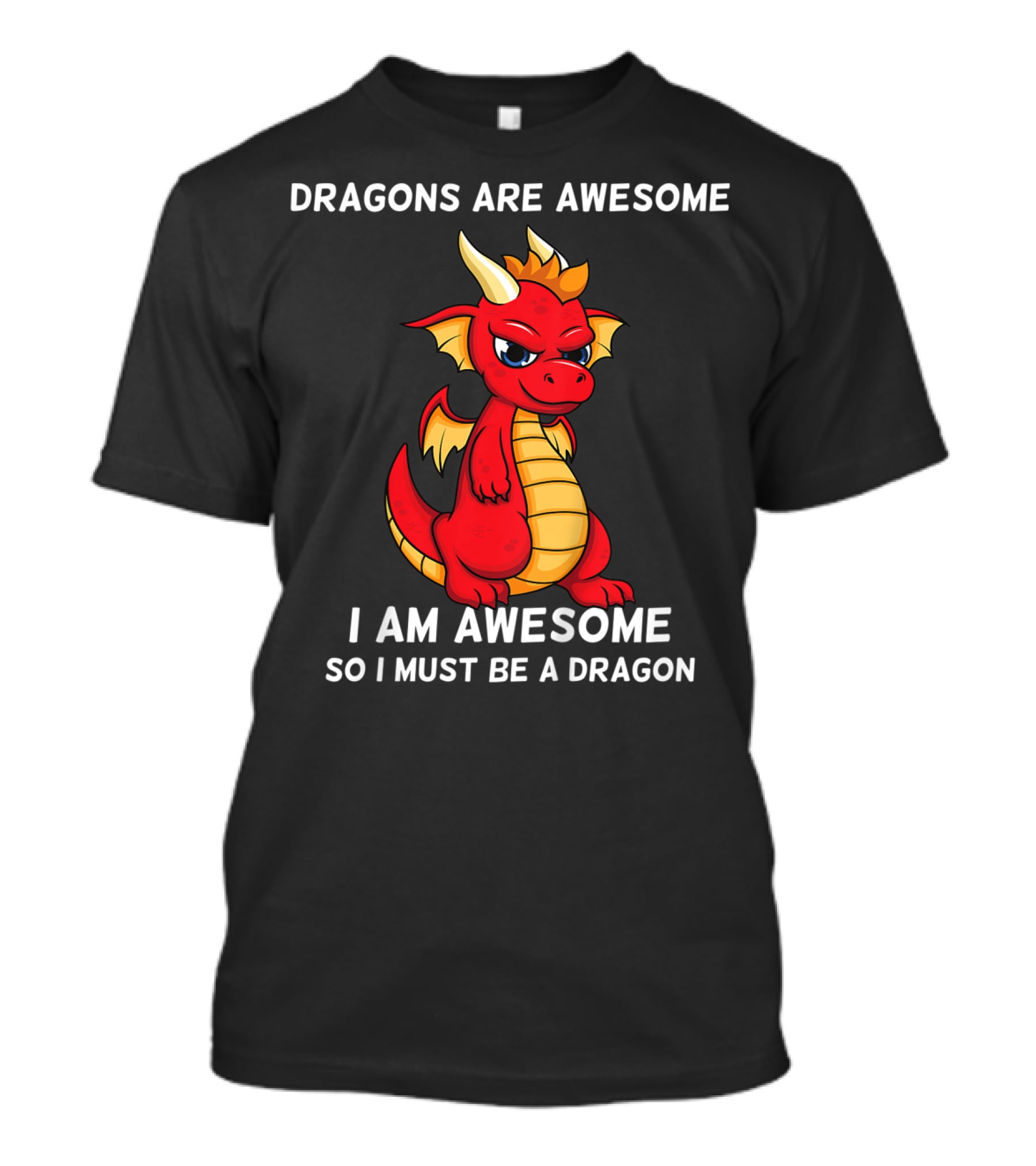 Dragons Are Awesome I Am Awesome So I Must Be A Dragon T-Shirt