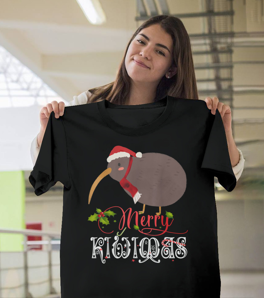 Merry Kiwi Christmas Family Matching T-Shirt