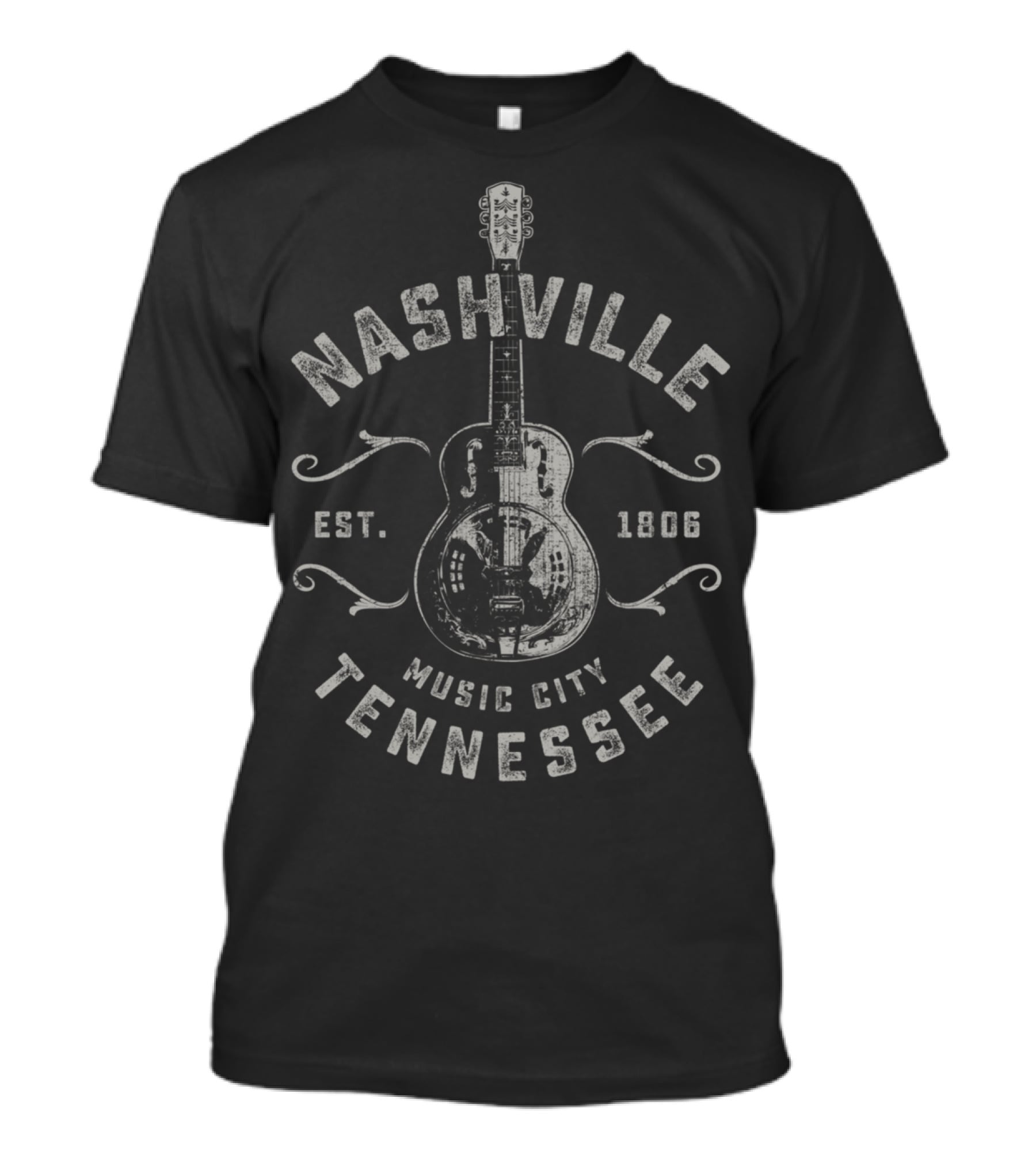 Nashville Tennessee Music City USA Est. 1806 T-Shirt