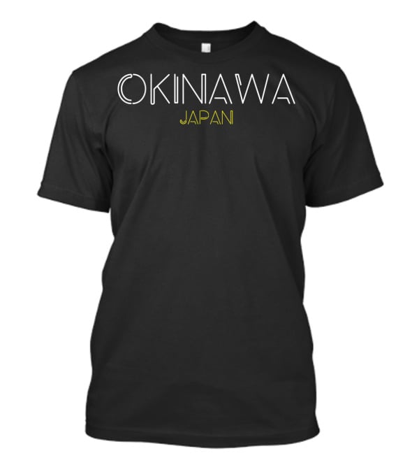 Okinawa Japan Retro Neon T-Shirt