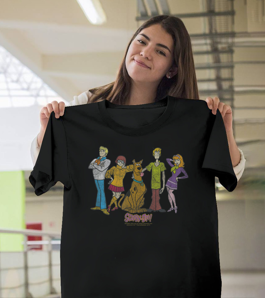Scooby-Doo Mystery Inc. Classic Characters Animation T-Shirt