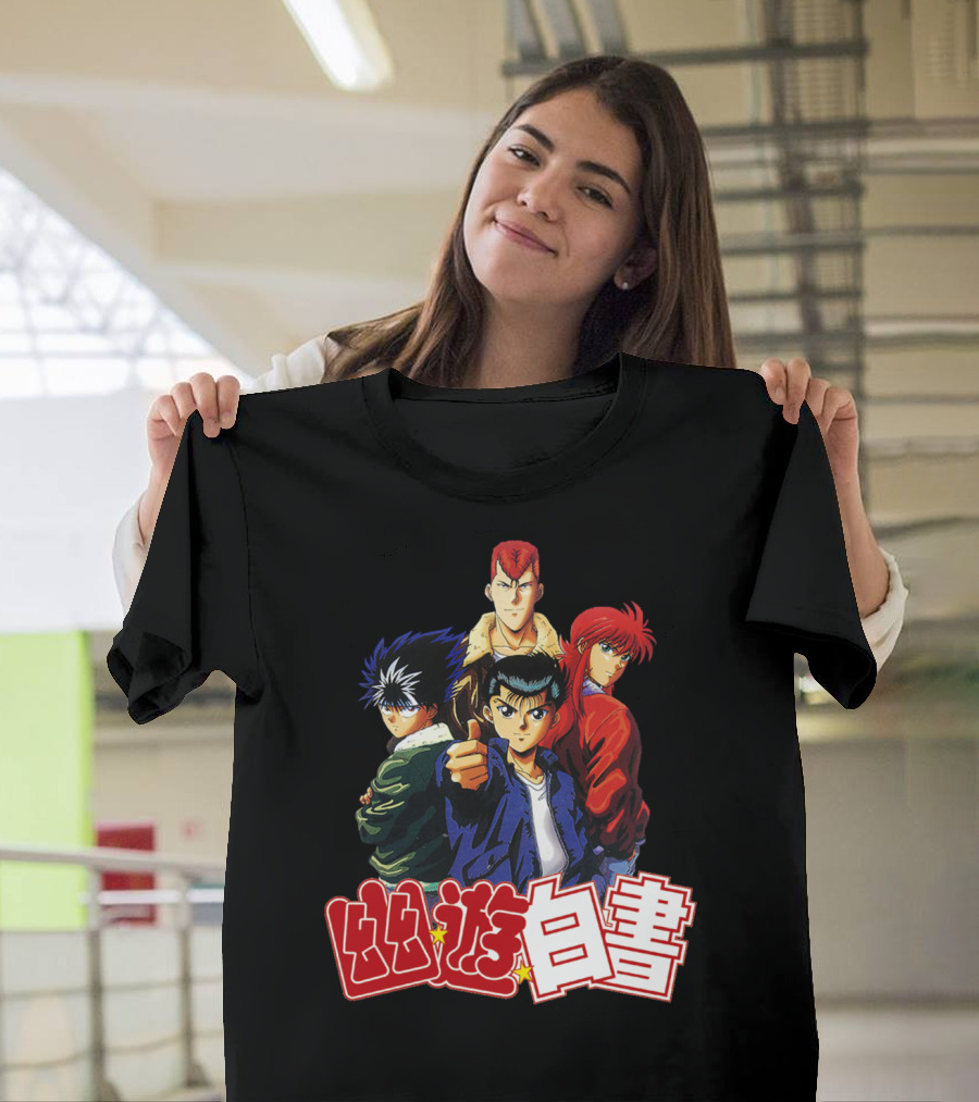 Yuyu Hakusho Anime Team Characters T-Shirt