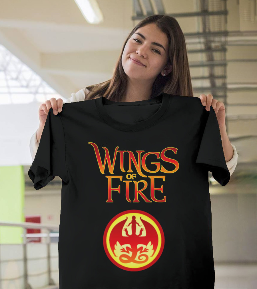 Wings Of Fire Dragon Emblem Fantasy Series T-Shirt