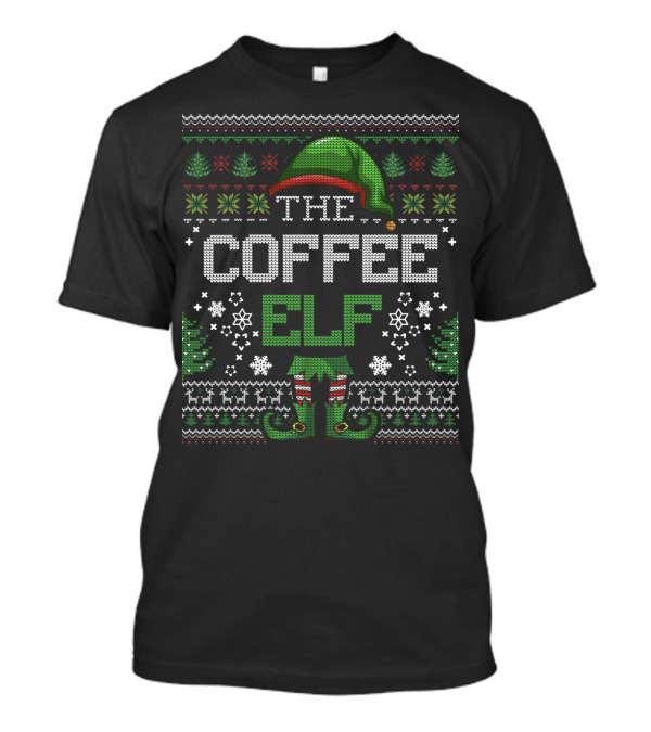 The Coffee Elf Christmas T-Shirt