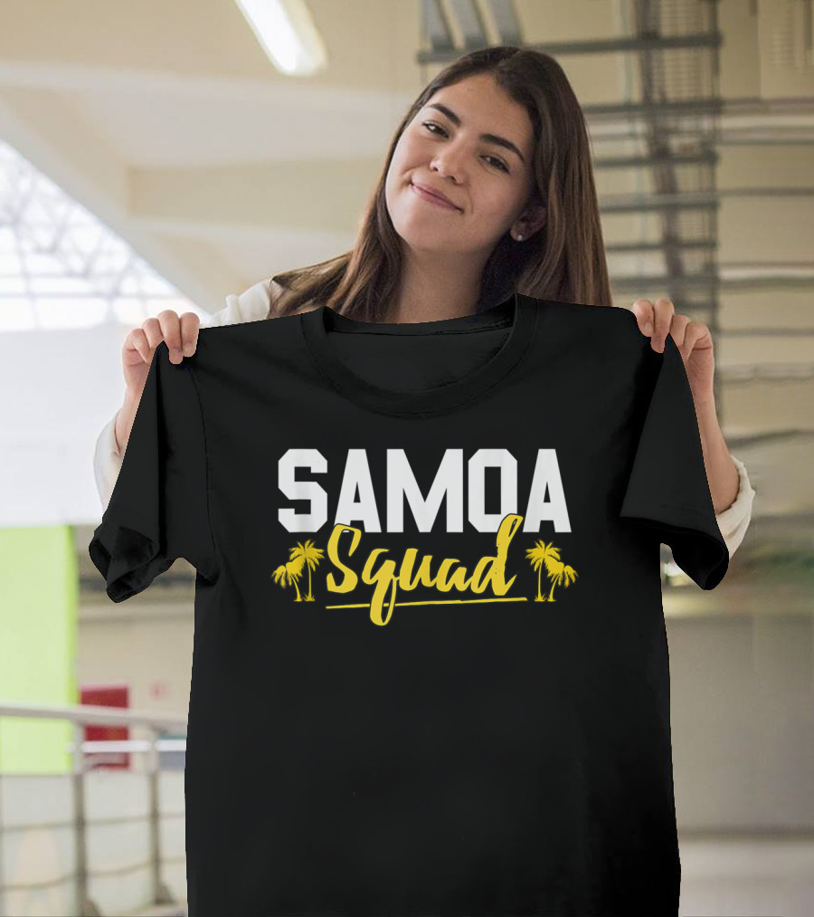 Samoa Squad American Samoan Samoa Palm Trees T-Shirt