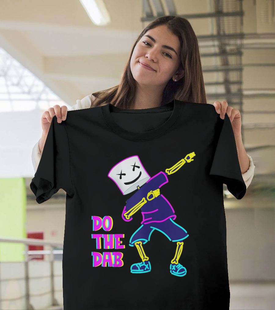 Do The Dab With Goofy Marshmallow Dancing DJ T-Shirt