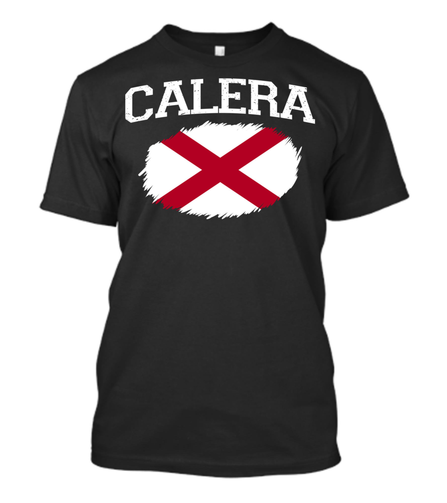 Calera Alabama Vintage USA Flag Sports T-Shirt
