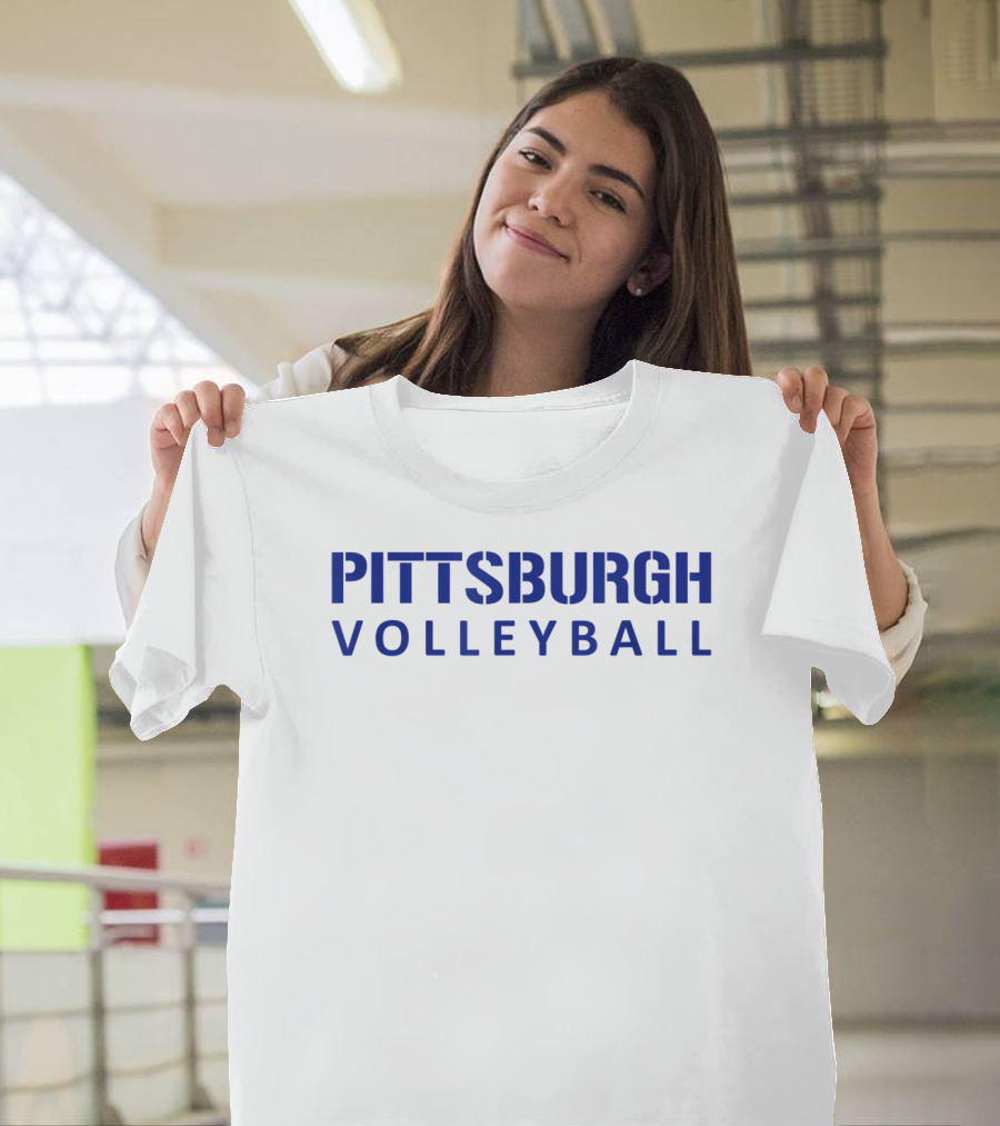 Pittsburgh Volleyball Block T-Shirt