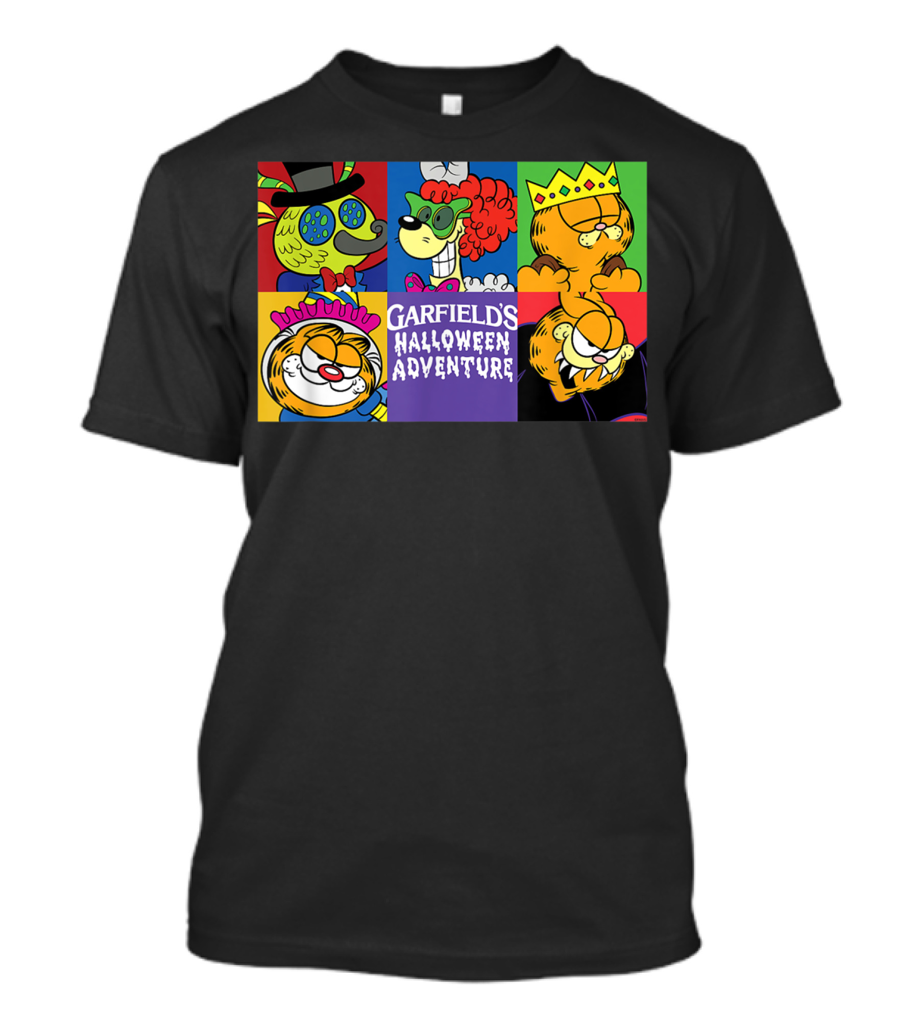 Garfield's Fun Halloween Costume Adventure T-Shirt