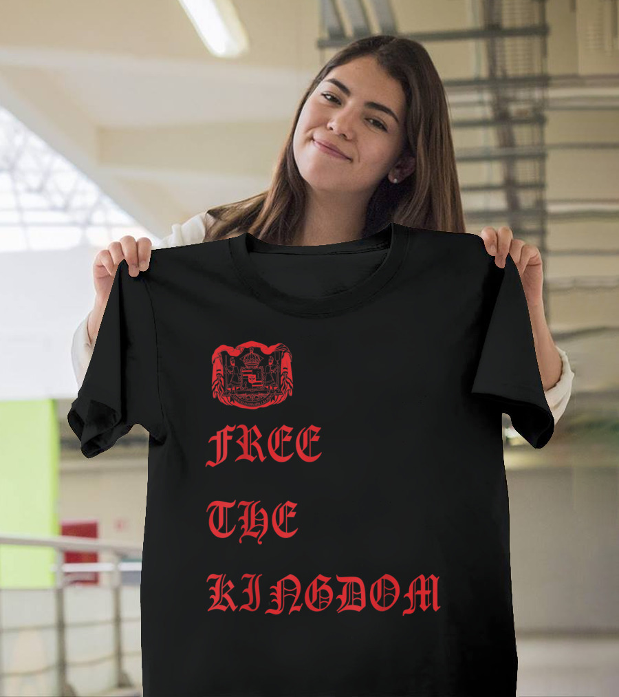 Free the Kingdom Hawaiian Islands State of Hawaii Kanaka Maoli T-Shirt
