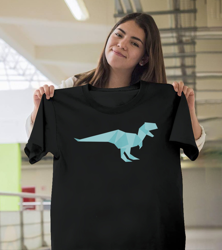 Polygonal Tyrannosaurus Rex Fan Art Low Poly T-Shirt