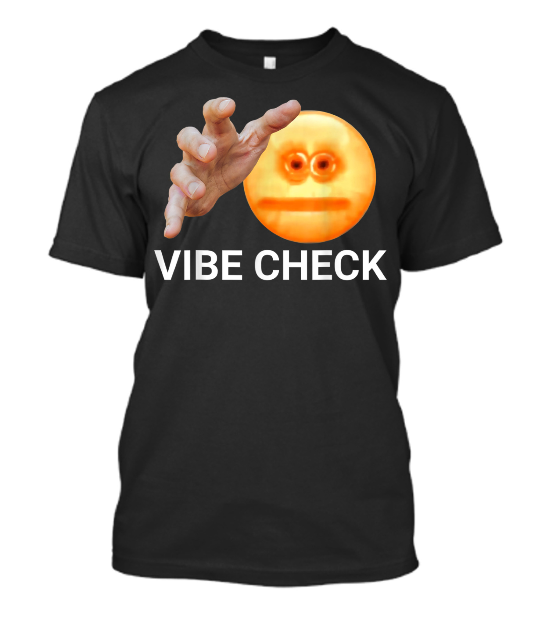 Vibe Check Reaching Hand Emoji Meme T-Shirt