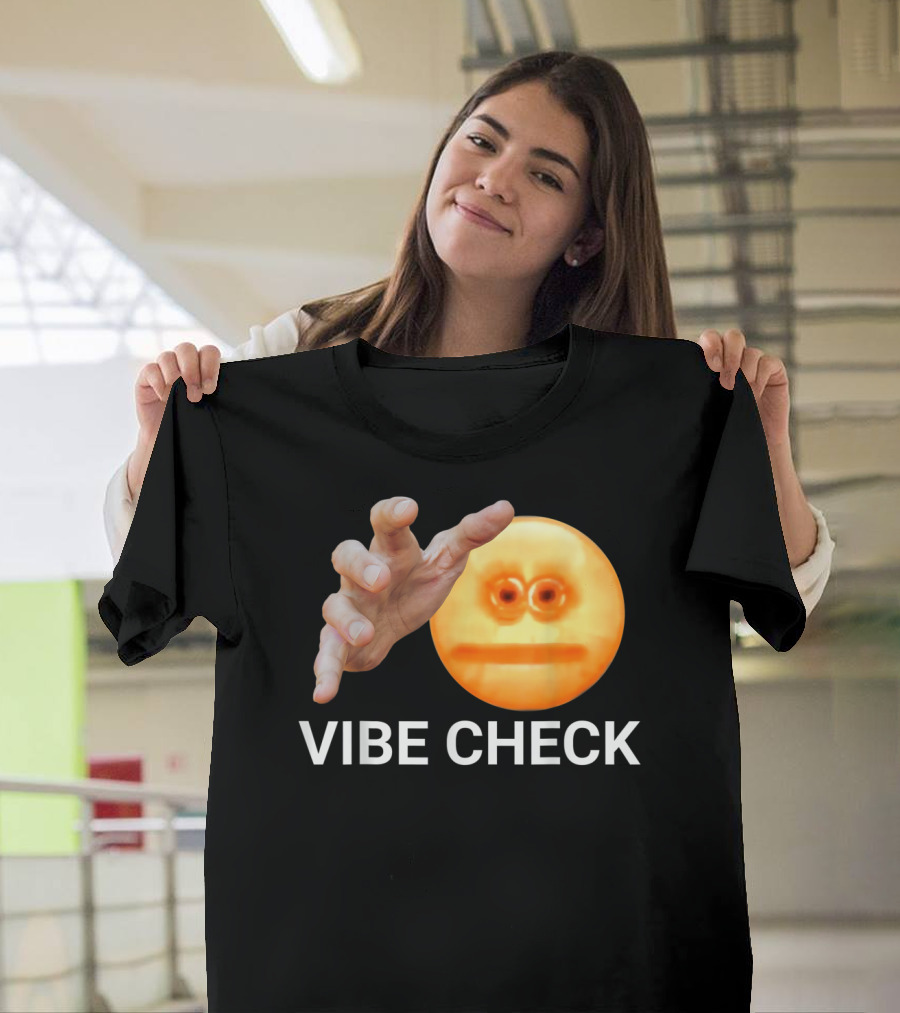 Vibe Check Reaching Hand Emoji Meme T-Shirt
