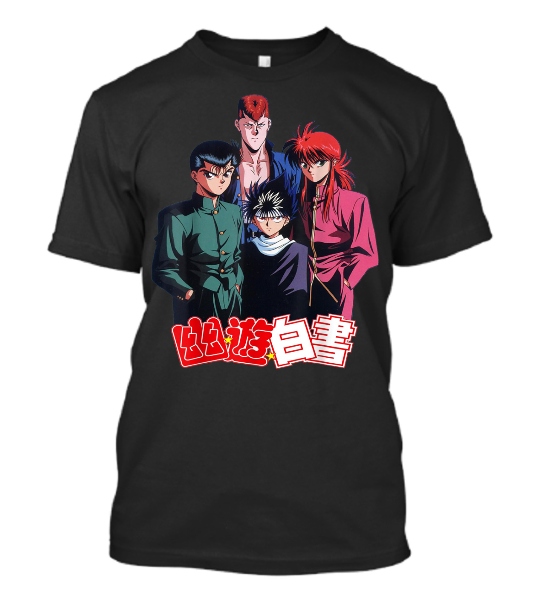 Yuyu Hakusho Team Classic Characters T-Shirt