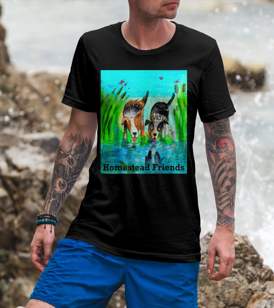 Homestead Friends Adorable Animals On The Homestead T-Shirt
