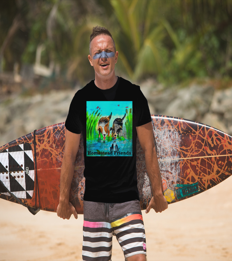 Homestead Friends Adorable Animals On The Homestead T-Shirt