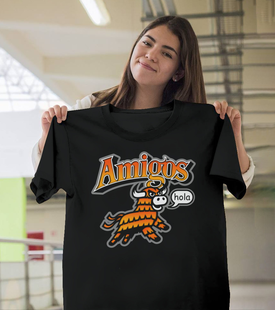 Amigos Hola Pinata Softball T-Shirt