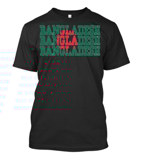 Bangladesh Flag Bangladeshi Sports Lovers T-Shirt
