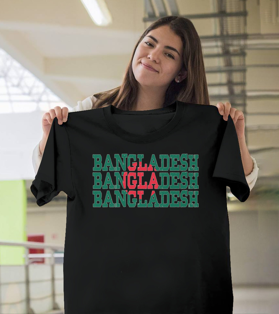 Bangladesh Flag Bangladeshi Sports Lovers T-Shirt