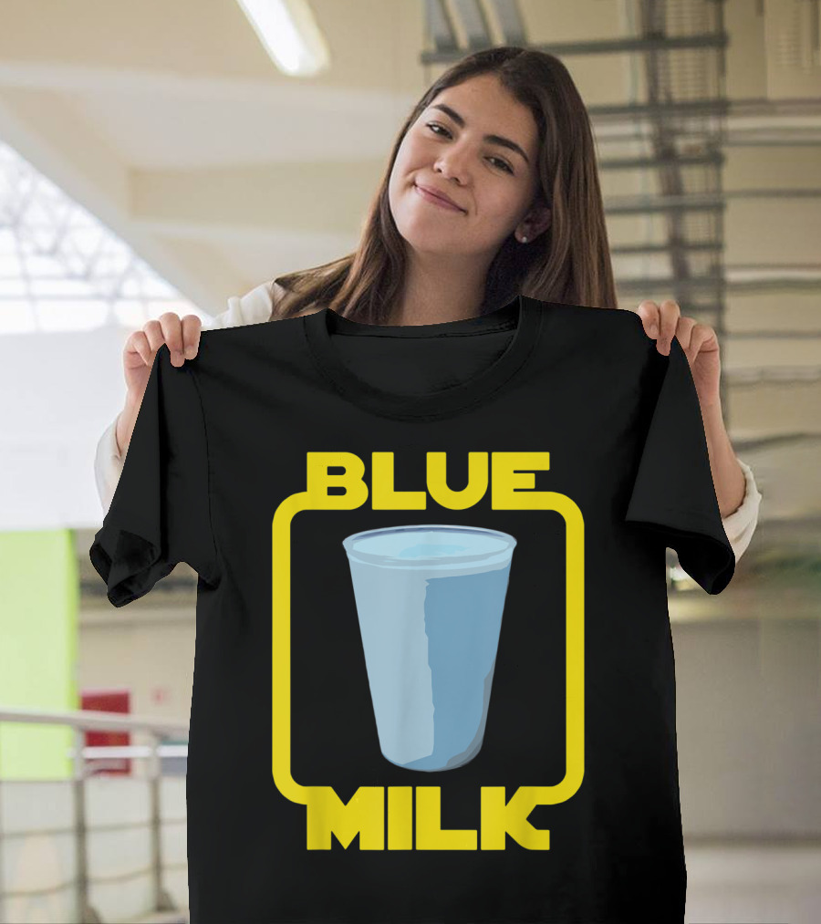 Blue Milk Star Wars Iconic Drink T-Shirt