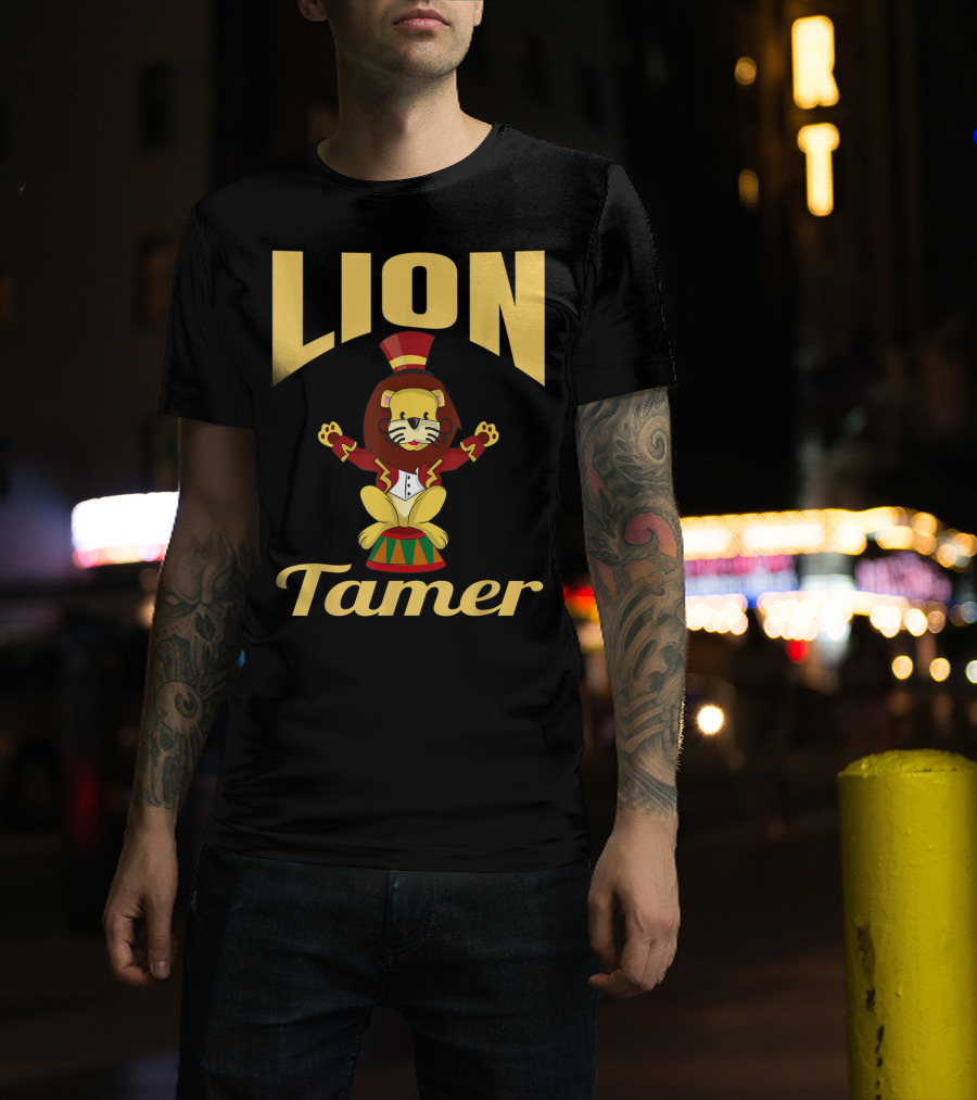 Lion Tamer Circus Costume Lion Tamer T-Shirt