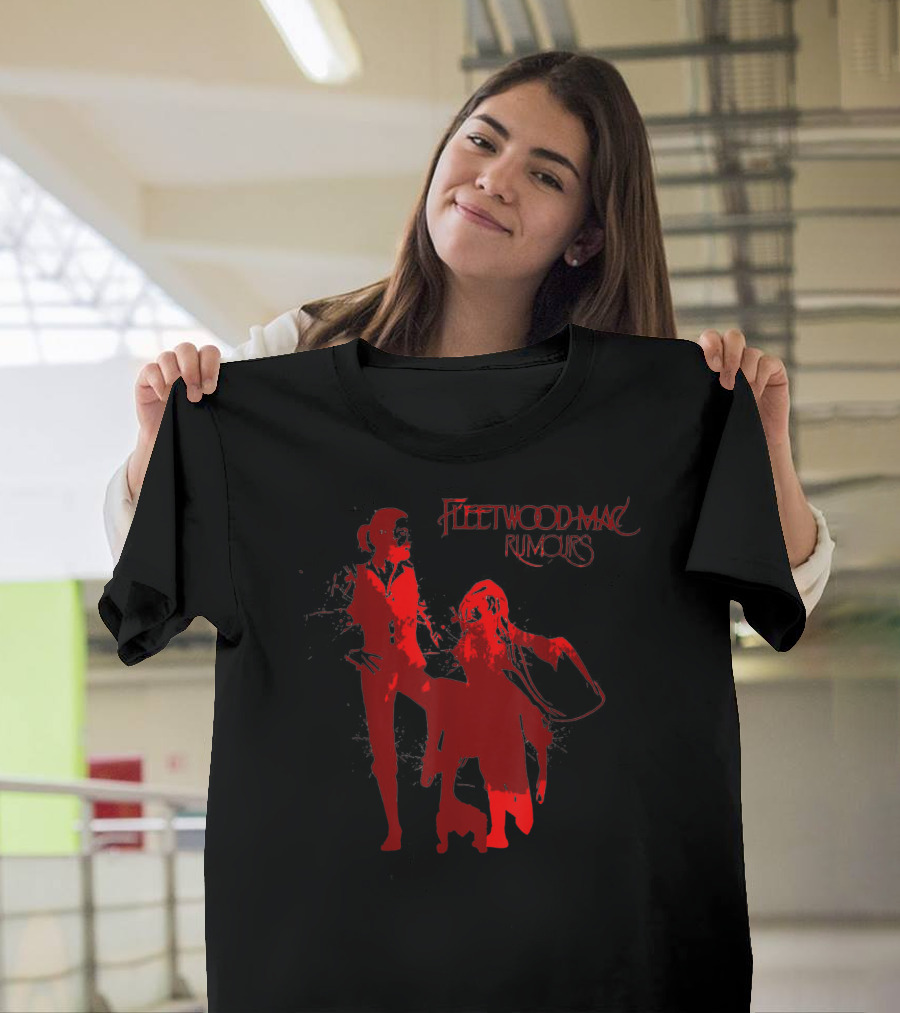 Fleetwood Mac Rumours Silhouette Dancers T Funny Awesome Present T-Shirt