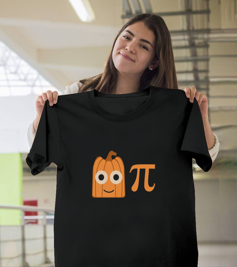 Cute Funny Pumpkin Pi Fall Halloween T-Shirt