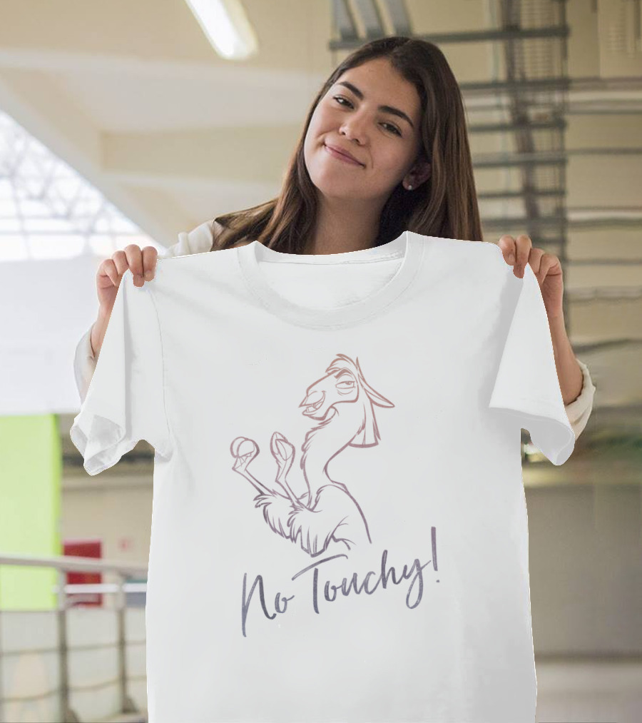 Disney Emperor's New Groove No Touchy Llama T-Shirt