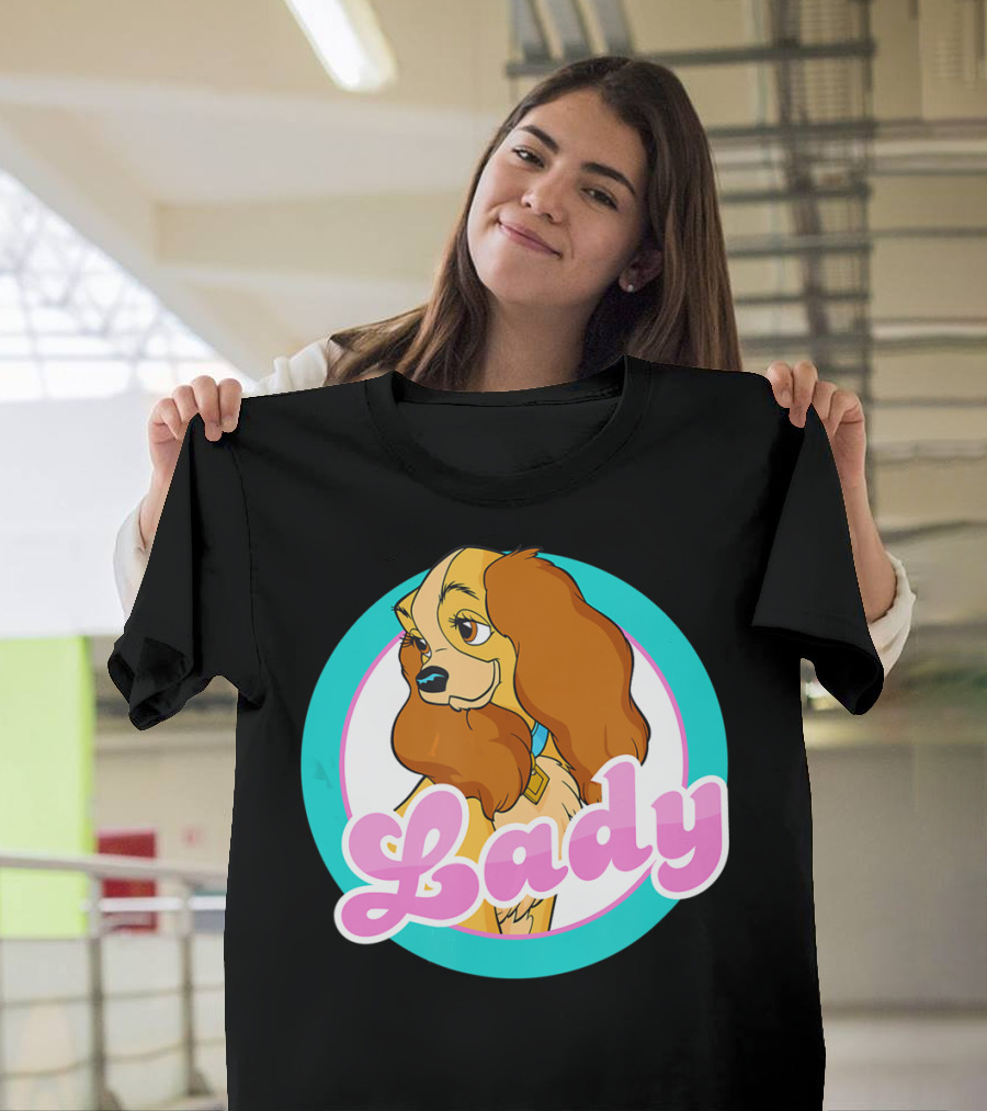 Lady And The Tramp Lady Face Disney T-Shirt