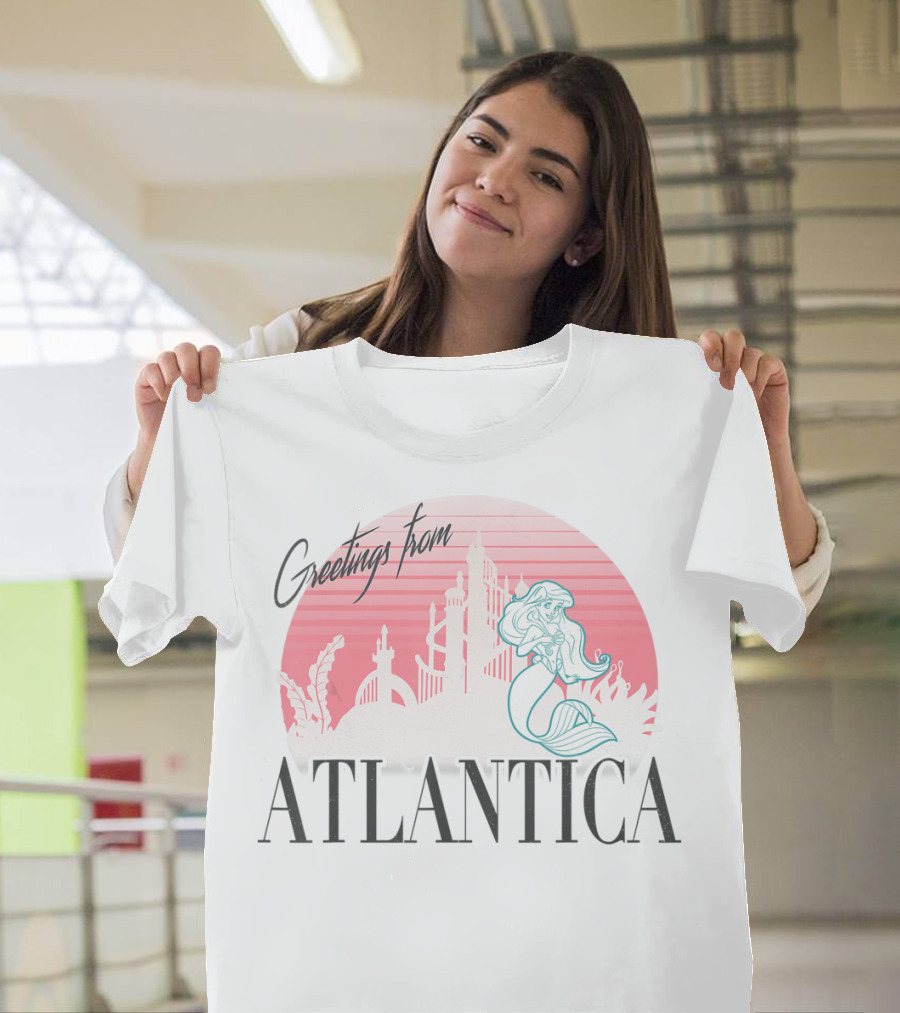 Greetings From Atlantica Disney The Little Mermaid Ariel T-Shirt