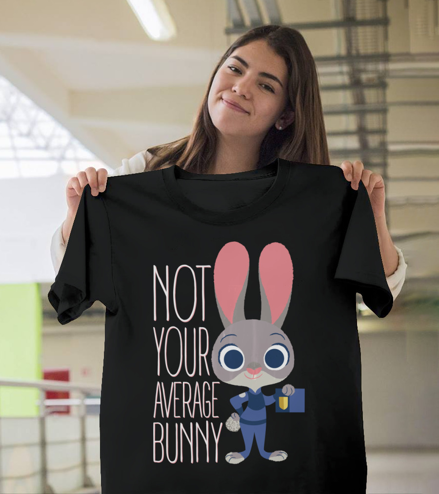 Disney Zootopia Not Your Average Bunny Judy Hopps T-Shirt